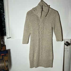 Old Navy NWOT Elbow Sleeve Cowlneck Sweater Dress size Small